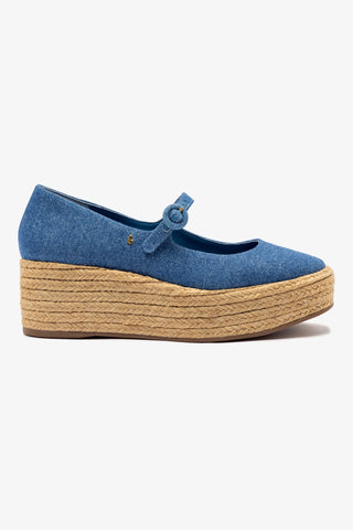 Flatform Blair Jeans Azul