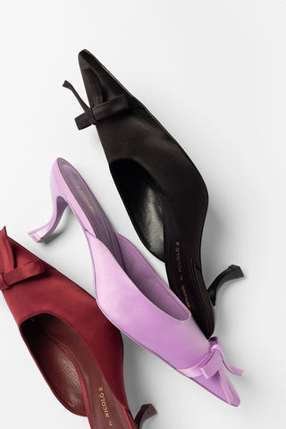 Larroudé by Nicolò B.: Mule Maria Cetim Preto Larroudé x Nicolò Beretta