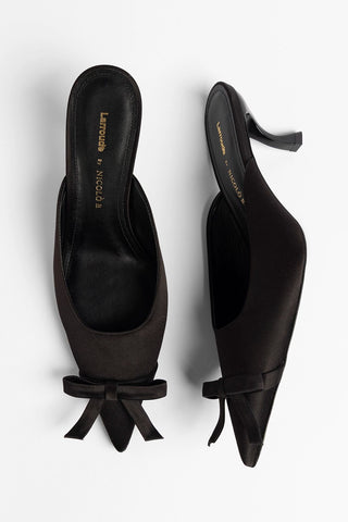 Larroudé by Nicolò B.: Mule Maria Cetim Preto Larroudé x Nicolò Beretta