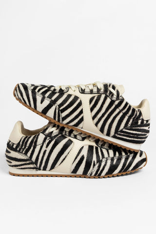 Tênis Stella Couro Zebra Sneaker Larroudé