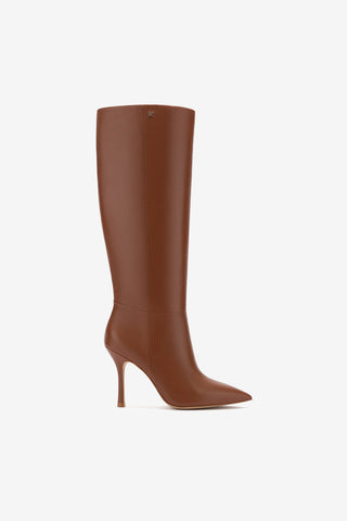 Bota Kate Couro Caramelo