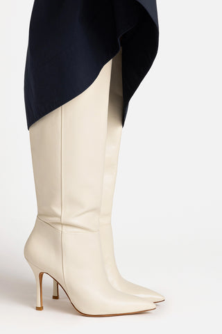 Bota Kate Couro Off White