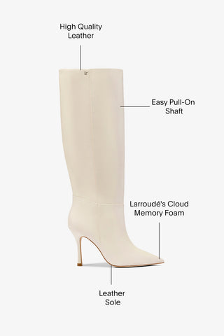 Bota Kate Couro Off White