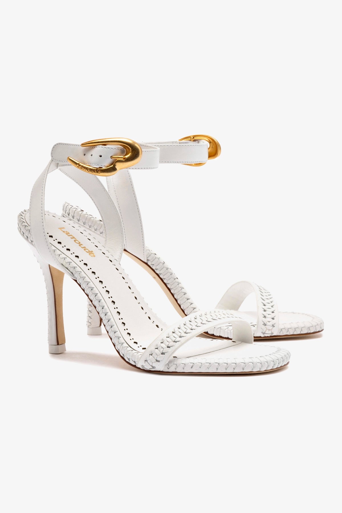 Verona Sandal In White Leather