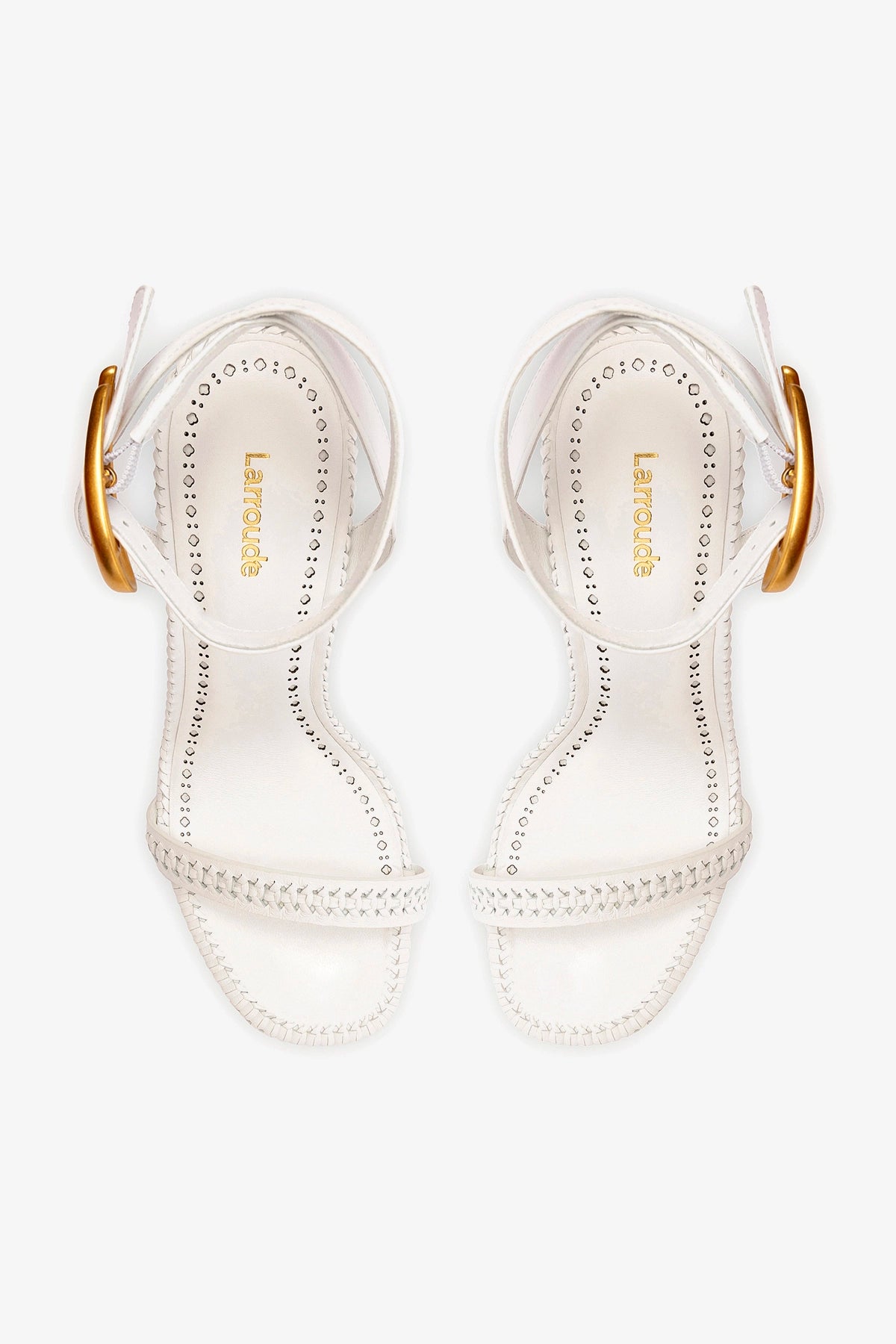 Verona Sandal In White Leather