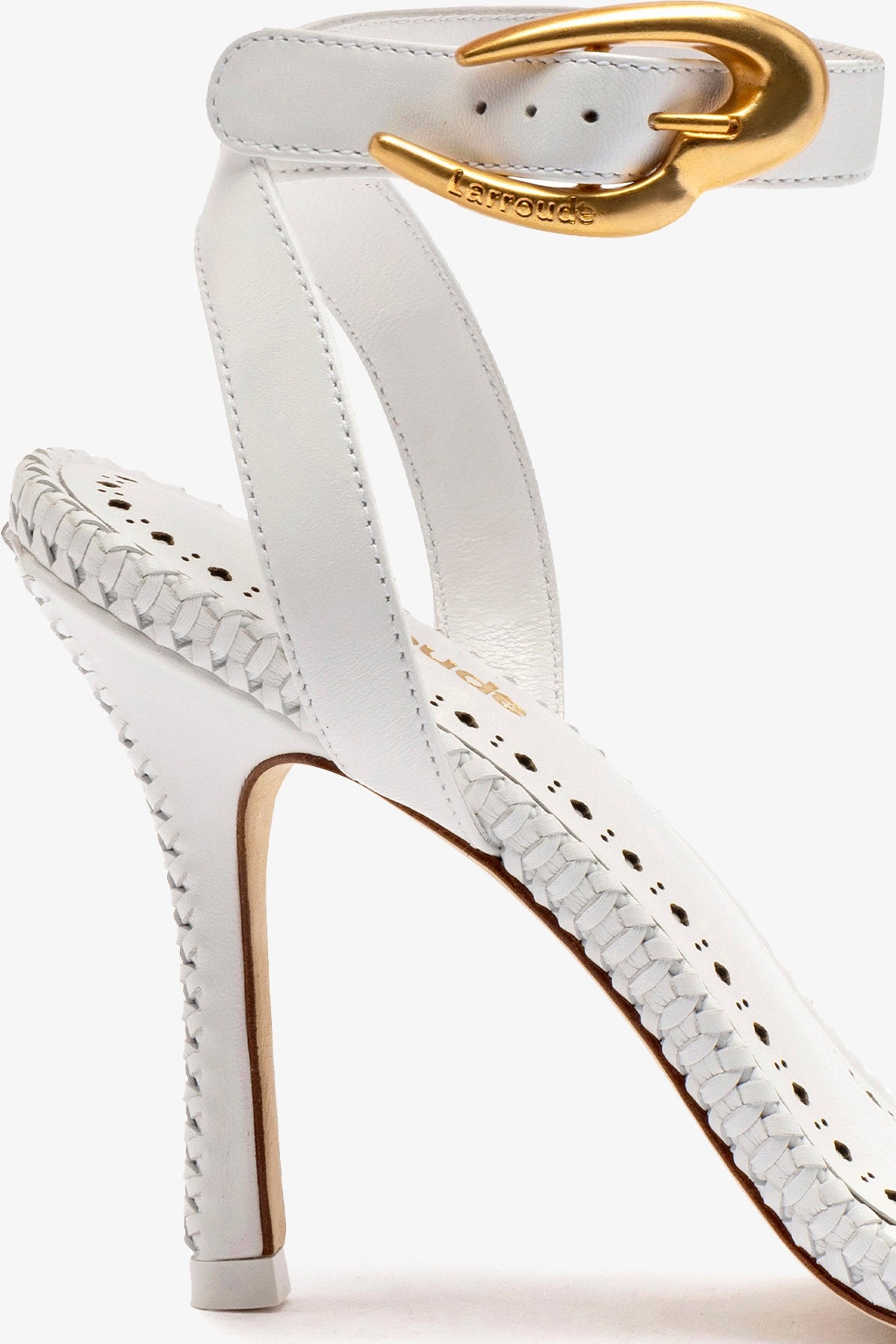 Verona Sandal In White Leather