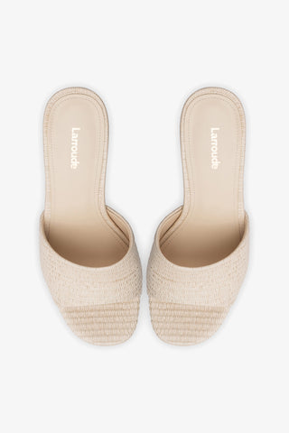 Mule Dolly Ráfia Natural