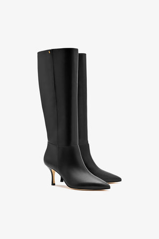 Bota Kate Mid Couro Preto