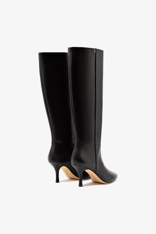 Bota Kate Mid Couro Preto