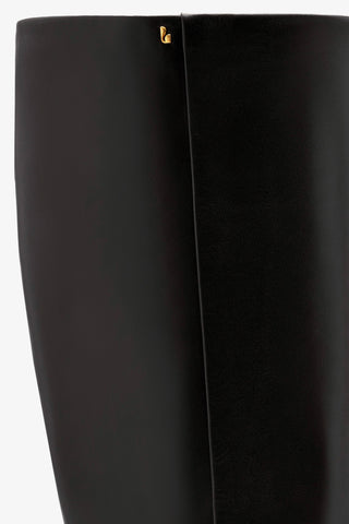 Bota Kate Mid Couro Preto