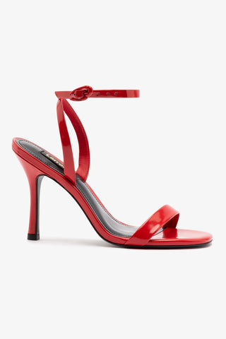 Sandália Veronina Couro Vermelho