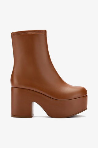 Bota Miso Couro Stretch Caramel