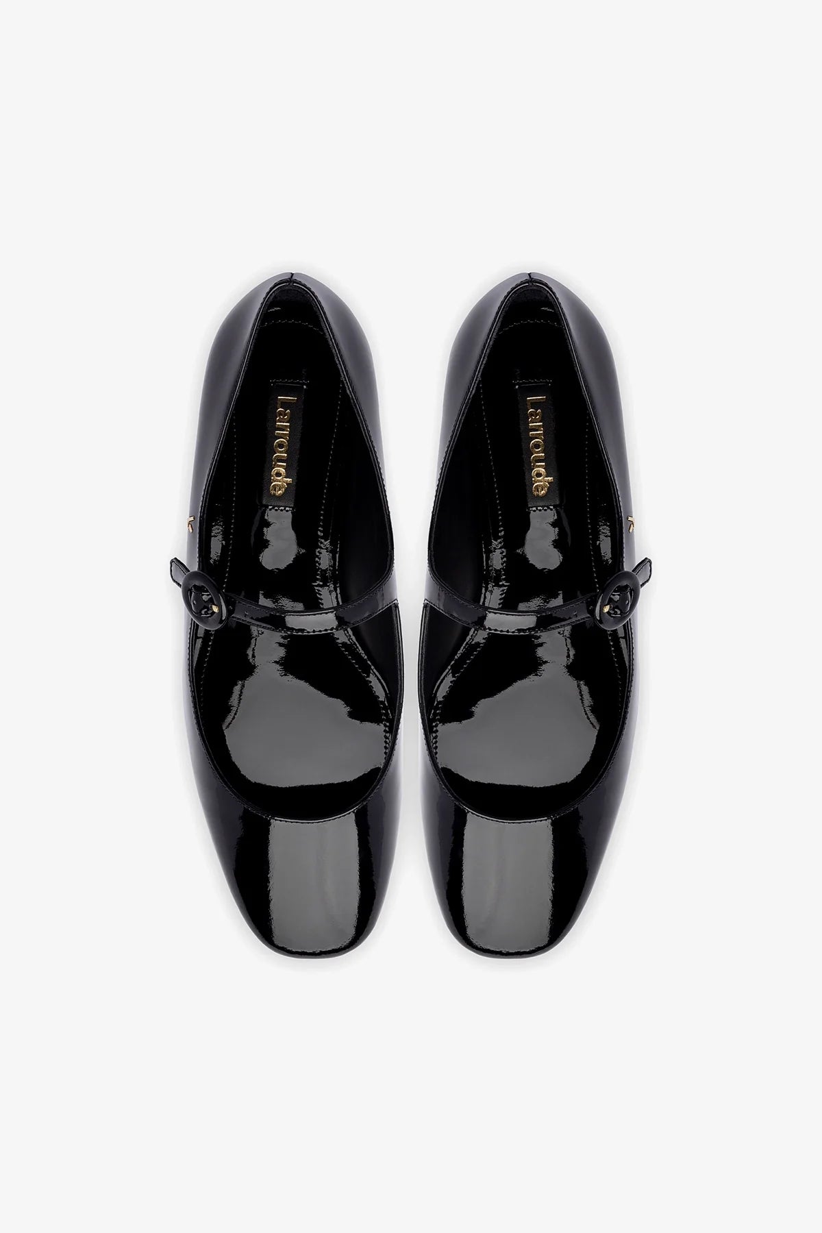 Blair Ballet Flat In Black Patent Leather