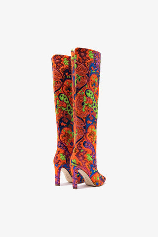 Larroudé x Libertine Boot In Kaleidoscope