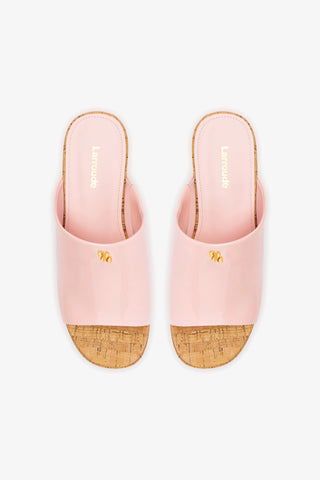 Charli Mule In Tulip Leather