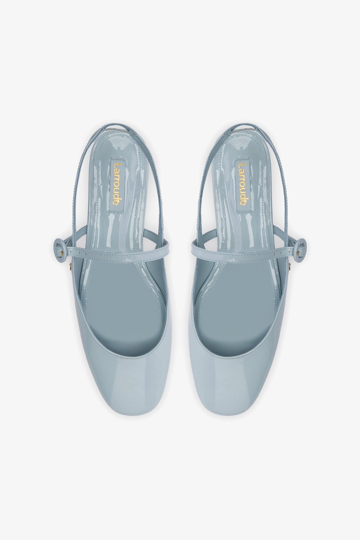 Georgina Ballet Flat In Maya Patent Leather