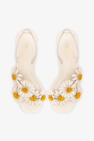 Sandália Fiore Couro Off White Womens - Shoes - Sandals Larroudé