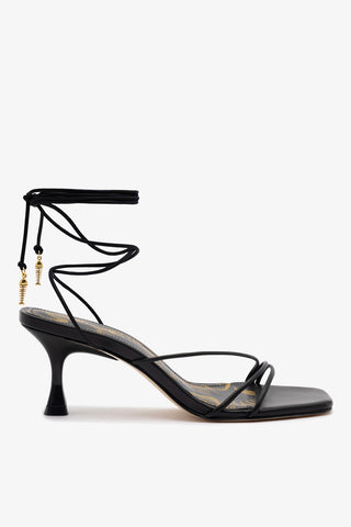 Sandália Nadia Couro Preto