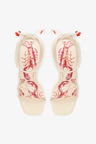 Sandália Nadia Couro Off White Womens - Shoes - Sandals Larroudé