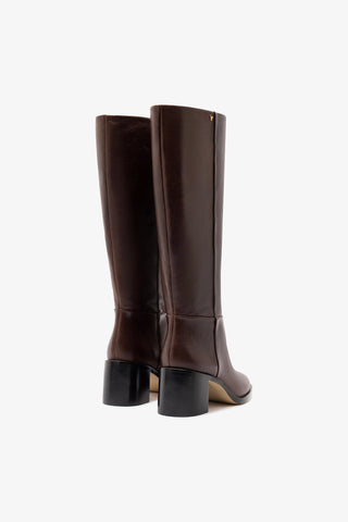 Bota Ricky Couro Marrom Womens - Shoes - Boots Larroudé