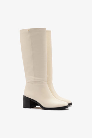 Bota Ricky Couro Off White