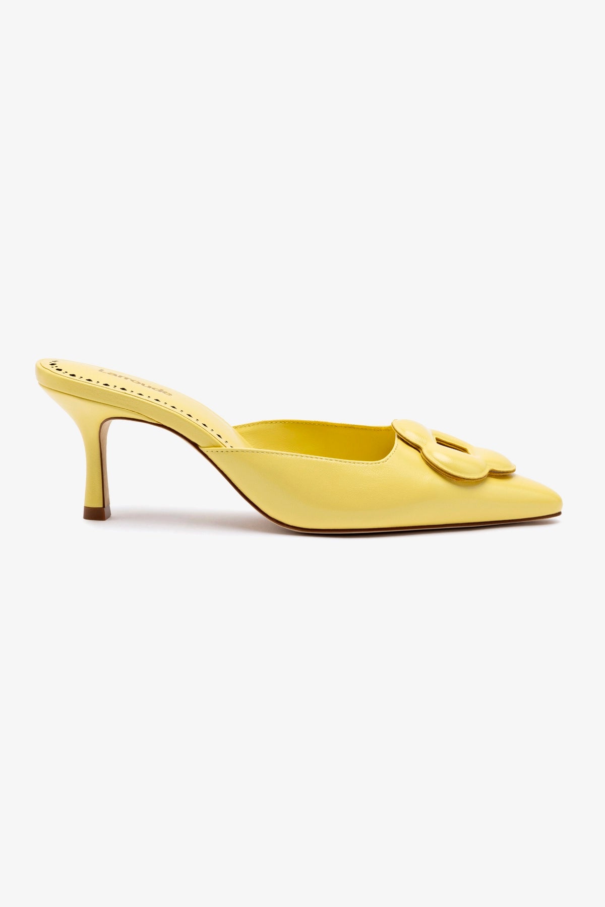 Flora Pump In Lemonade Leather