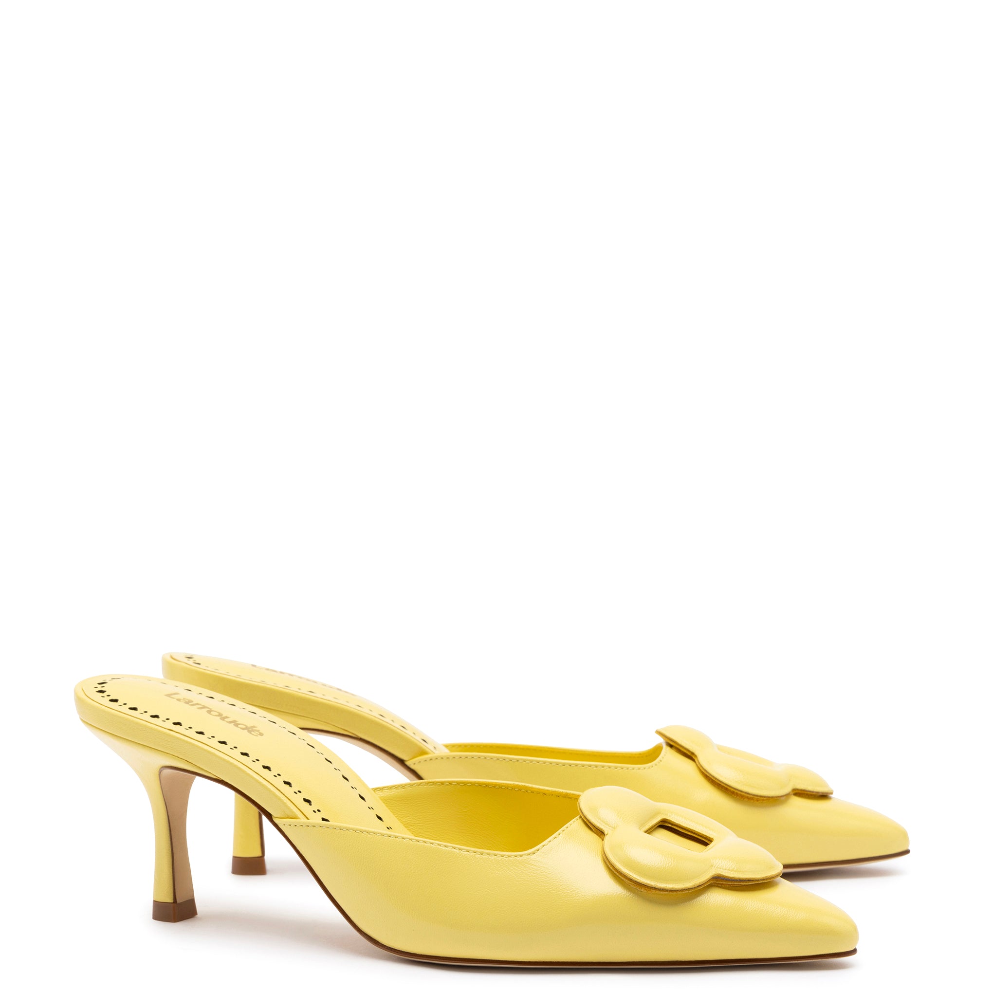 Flora Pump In Lemonade Leather