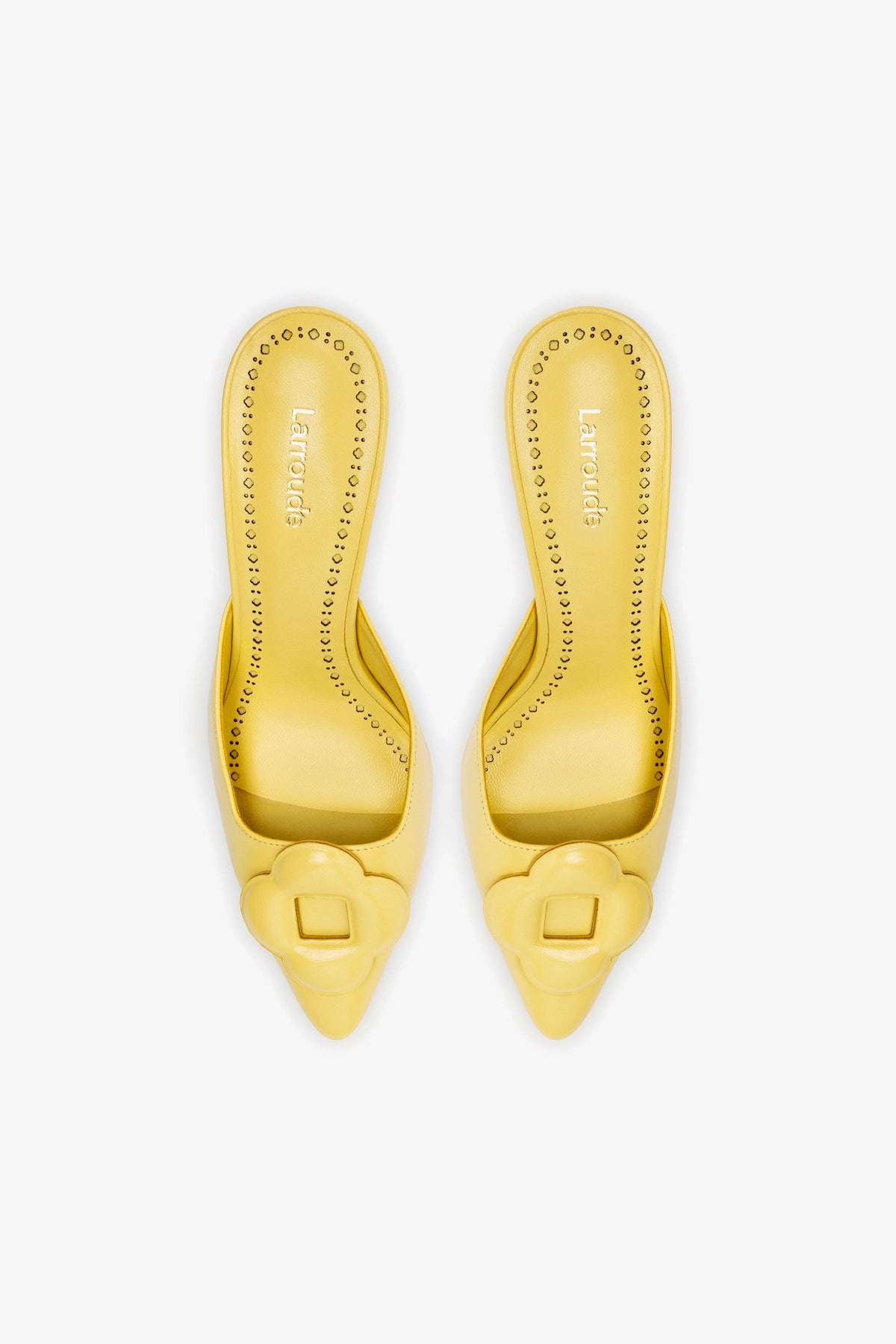 Flora Pump In Lemonade Leather