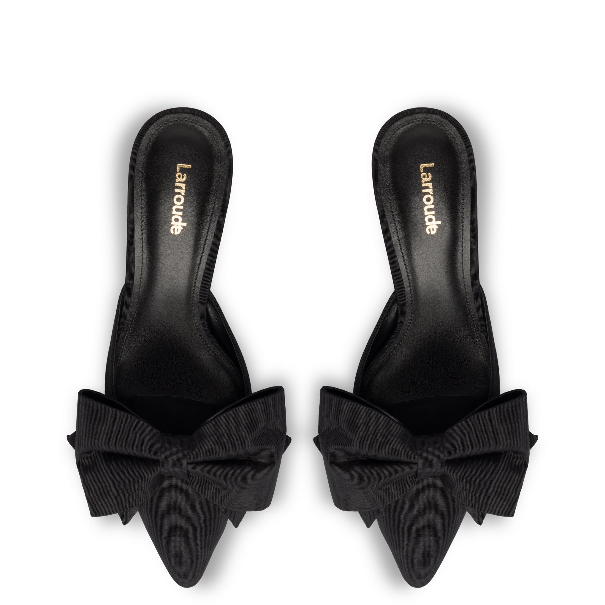 Mini Elle Pump In Black Fabric