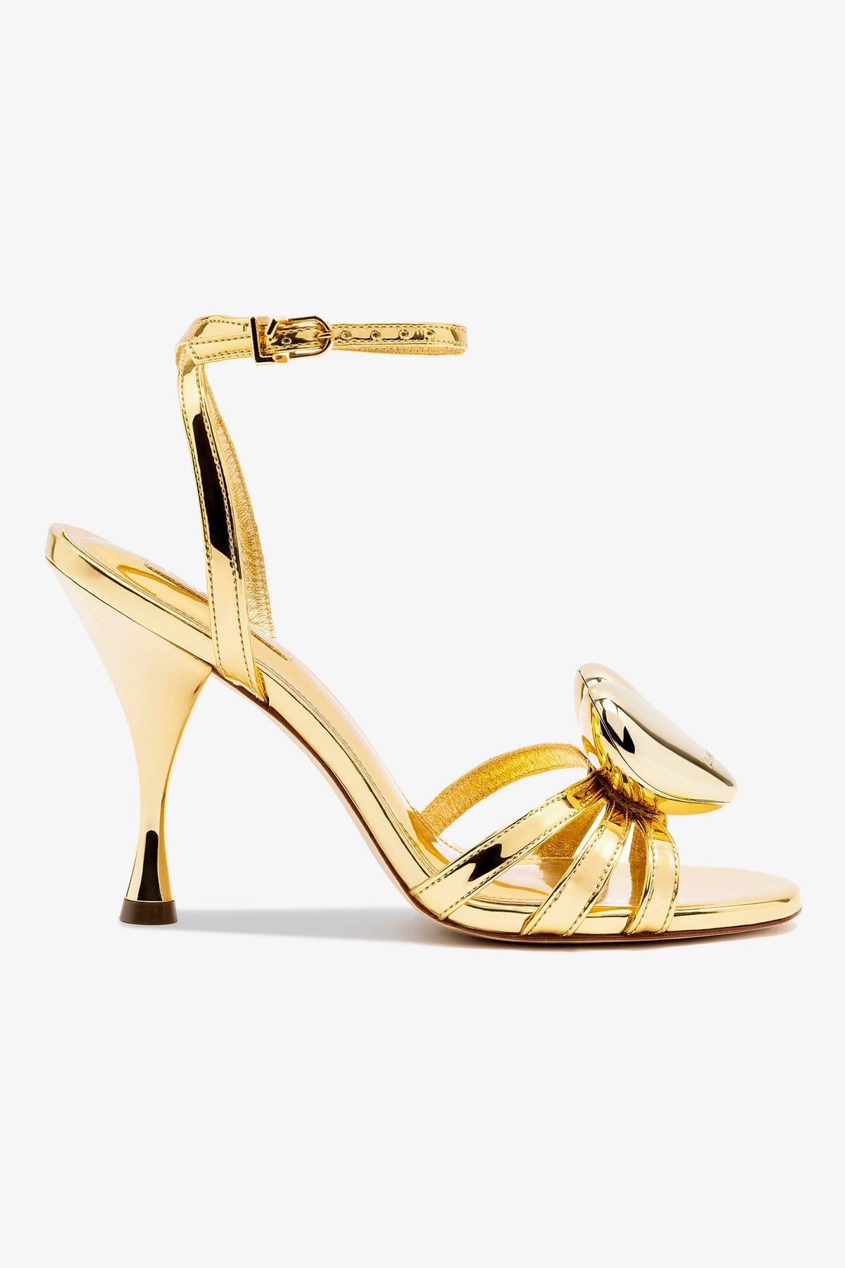 Amore Sandal in Gold Specchio