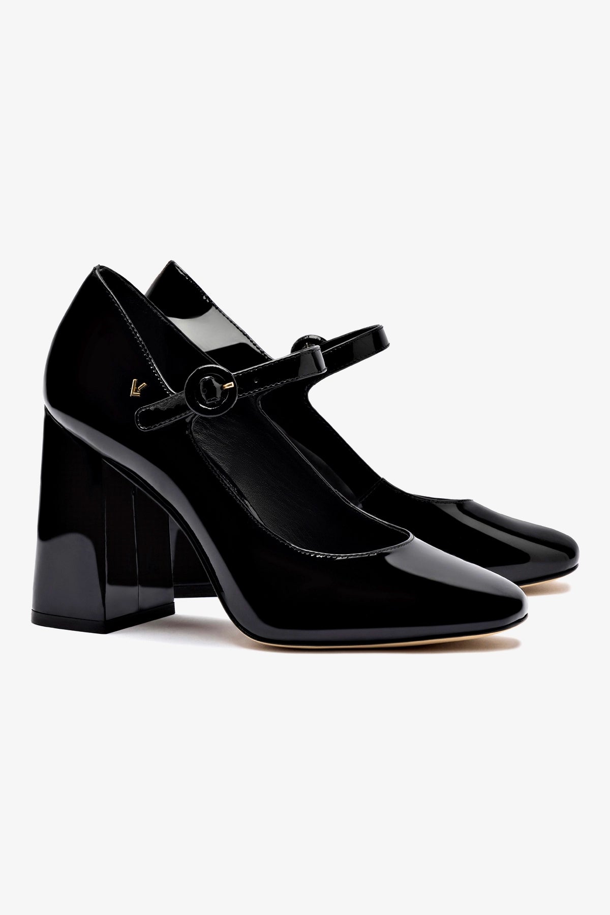 Blair Hi Pump In Black Patent Leather