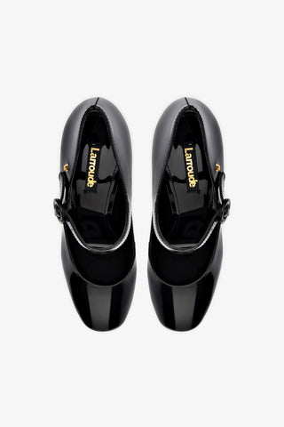 Blair Hi Pump In Black Patent Leather