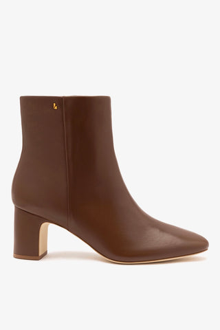 Bota Gloria Couro Marrom Boot Larroudé