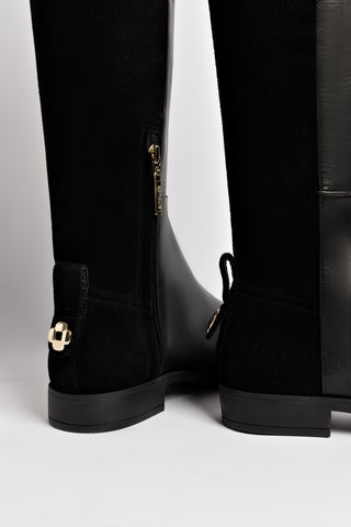 Bergen Boot In Black Leather