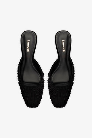 Sienna Mule In Black Suede
