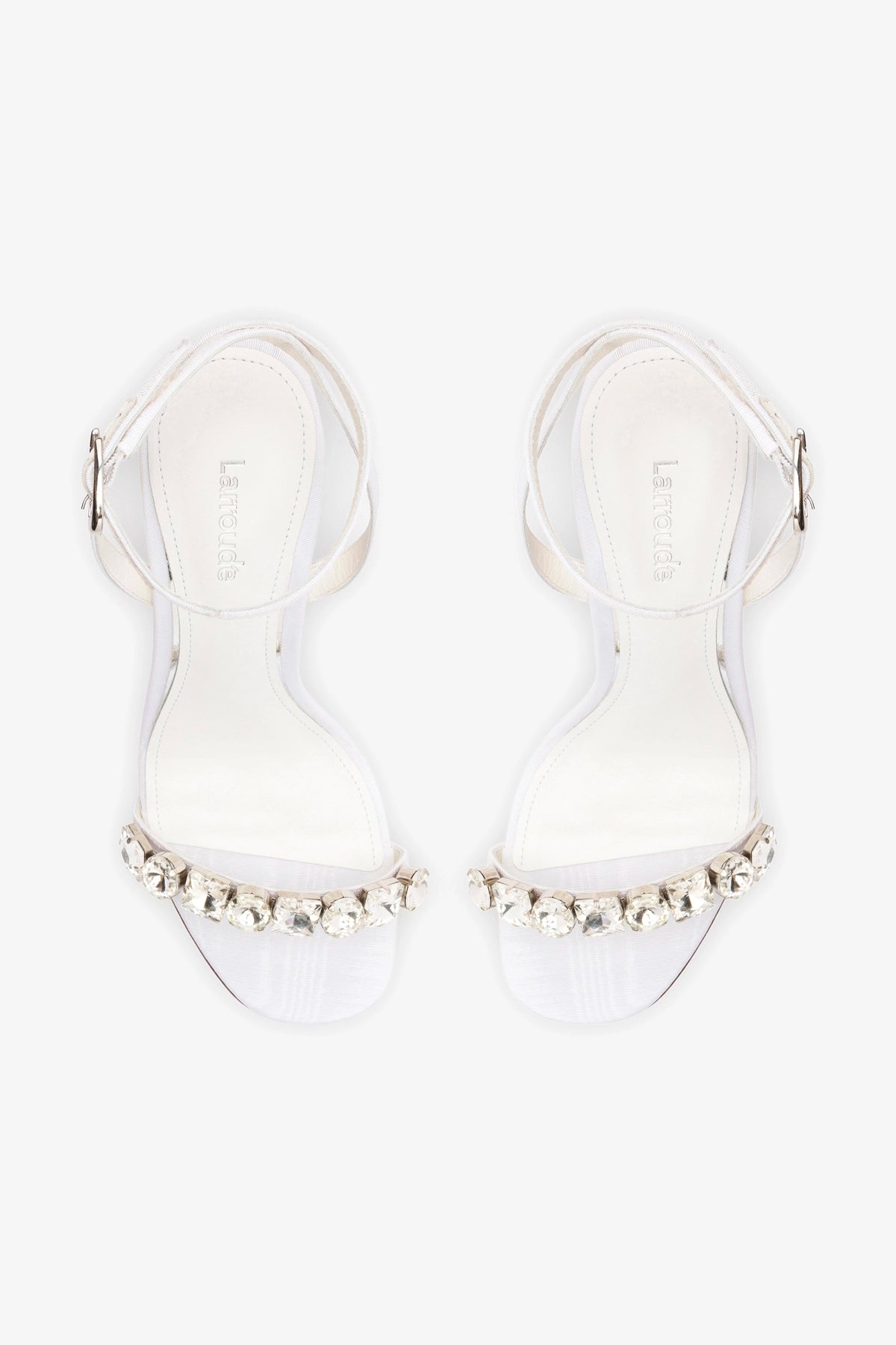 Calypso Sandal In White Fabric