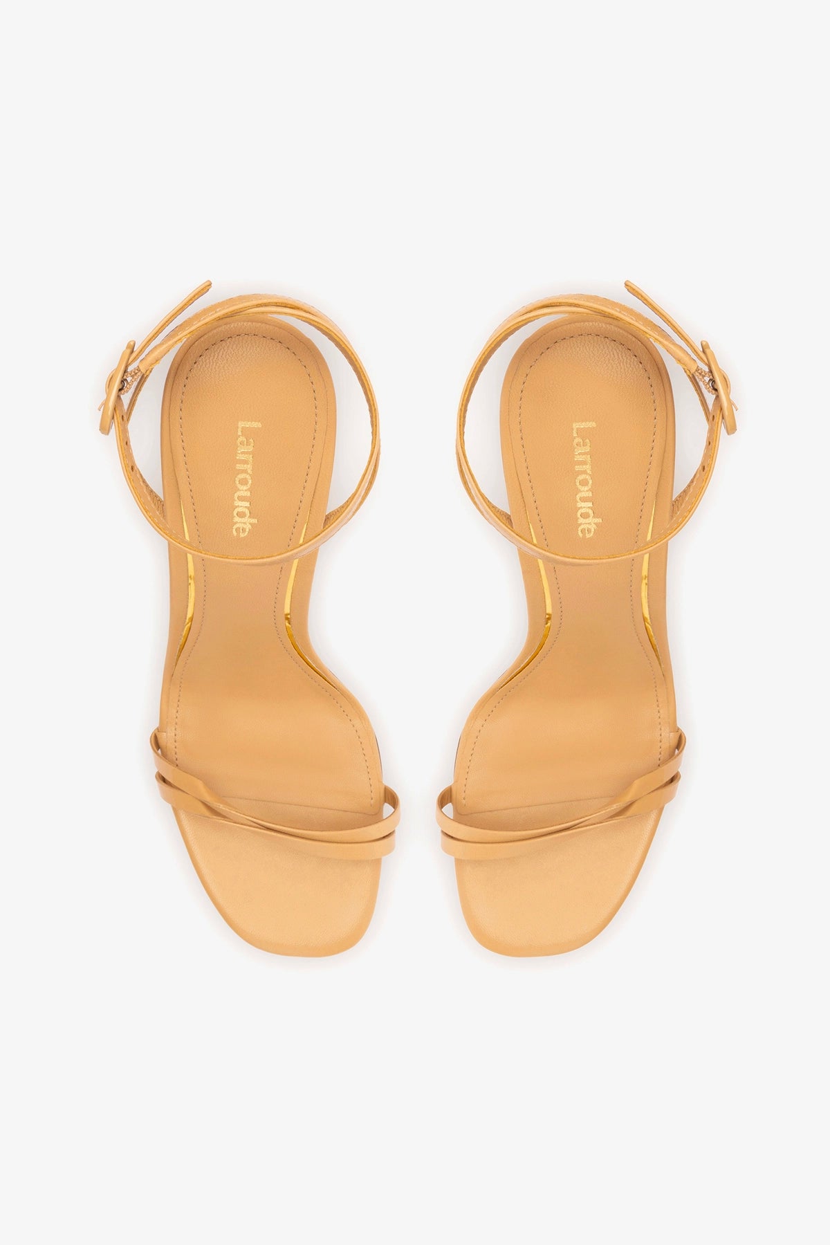 Vesper Sandal In Tan Leather