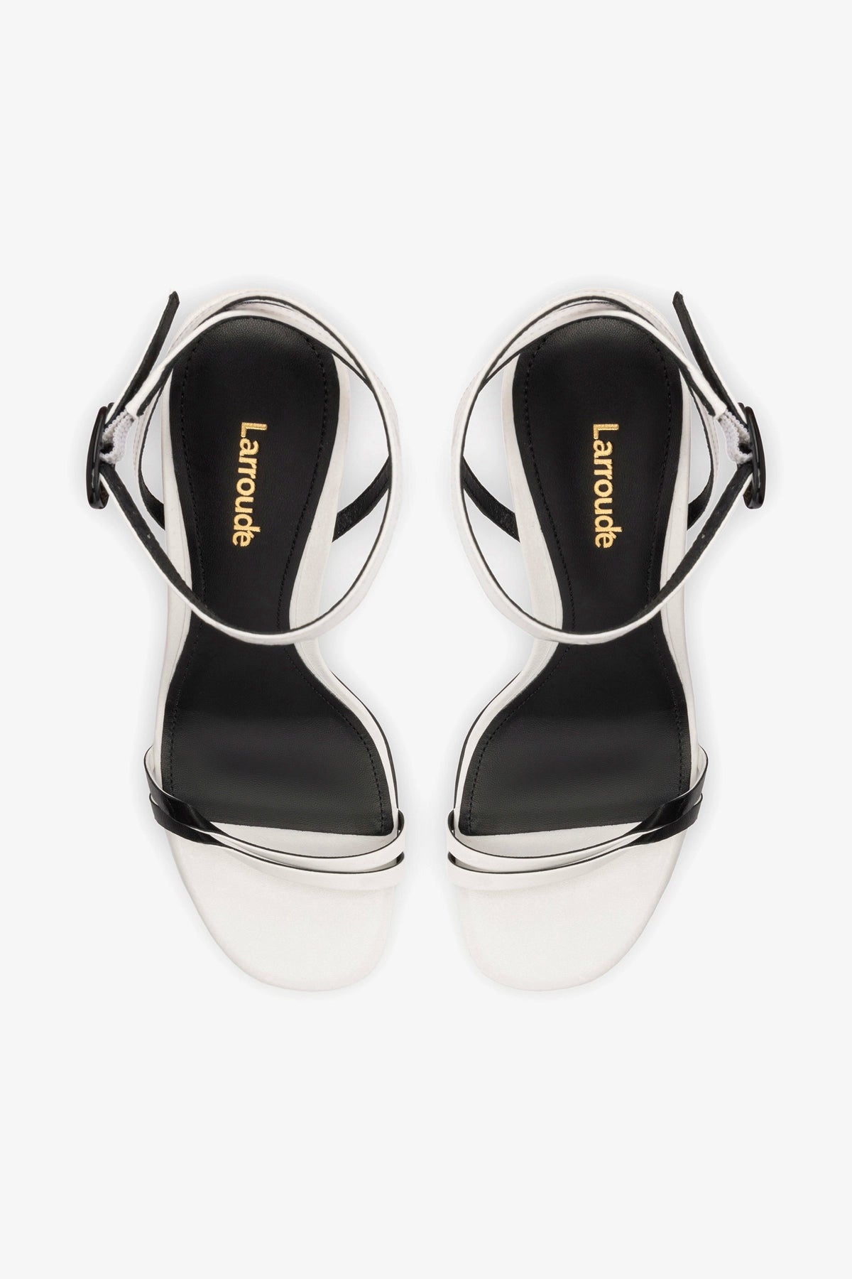 Vesper Sandal In White Leather