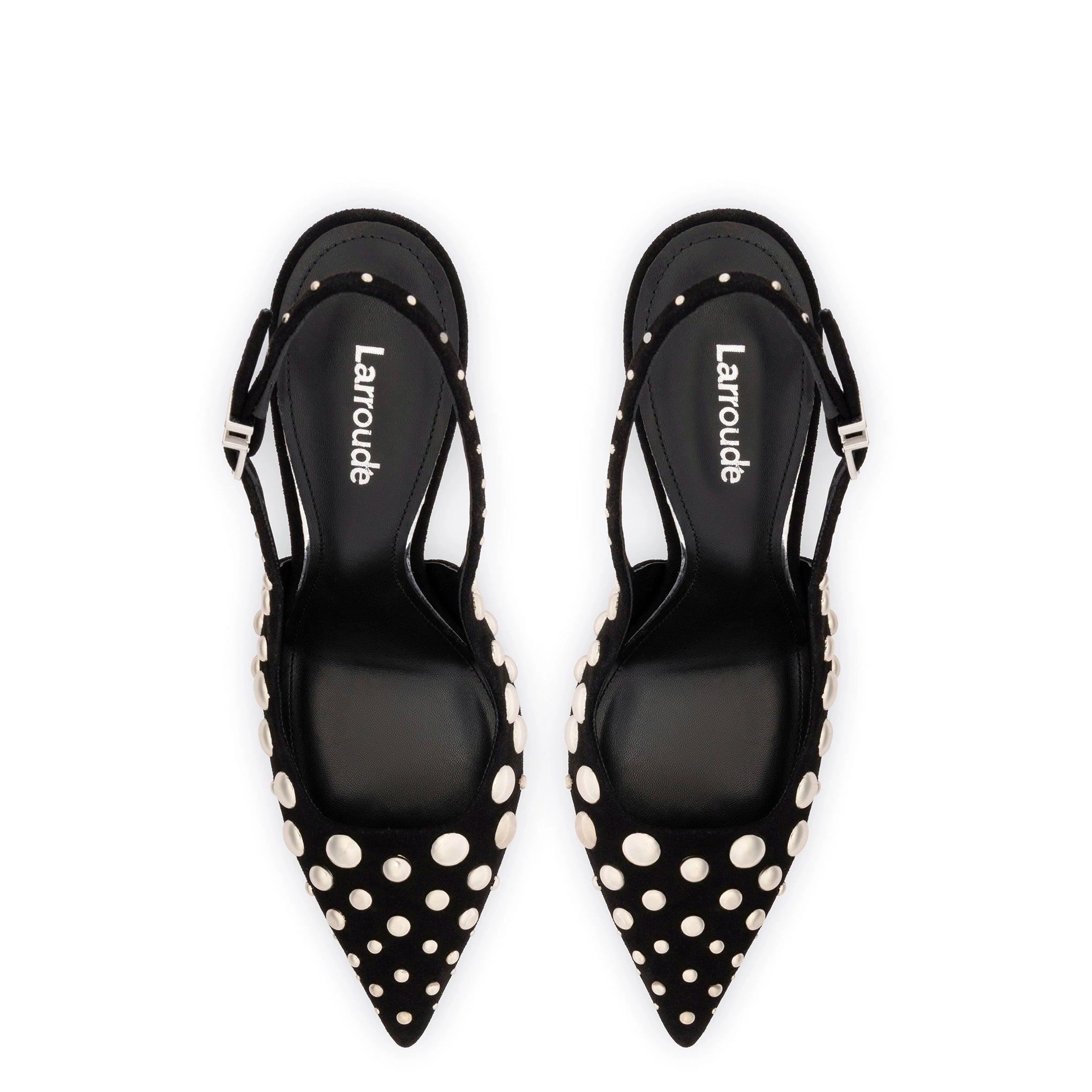 Kaitlan Studs Pump In Black Suede