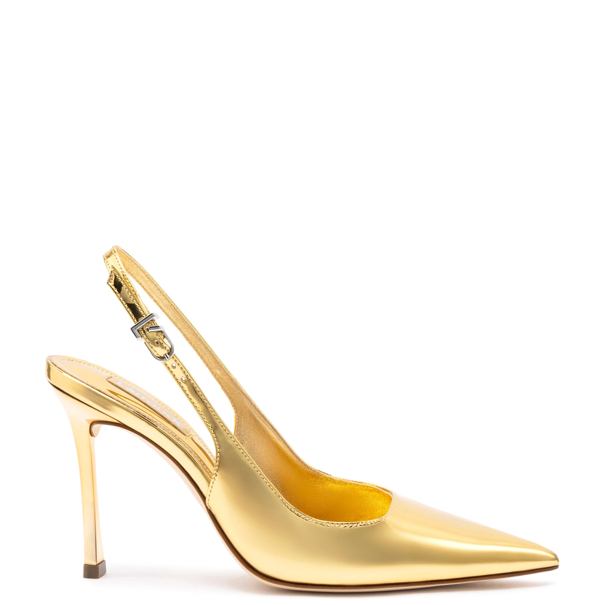 Kaitlan Pump In Gold Specchio