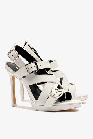 Sandália Patti Couro Branco