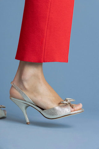 Sandália Lady Couro Dourado Womens - Shoes - Sandals Larroudé