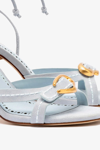 Verona Strappy Sandal In Maya Suede