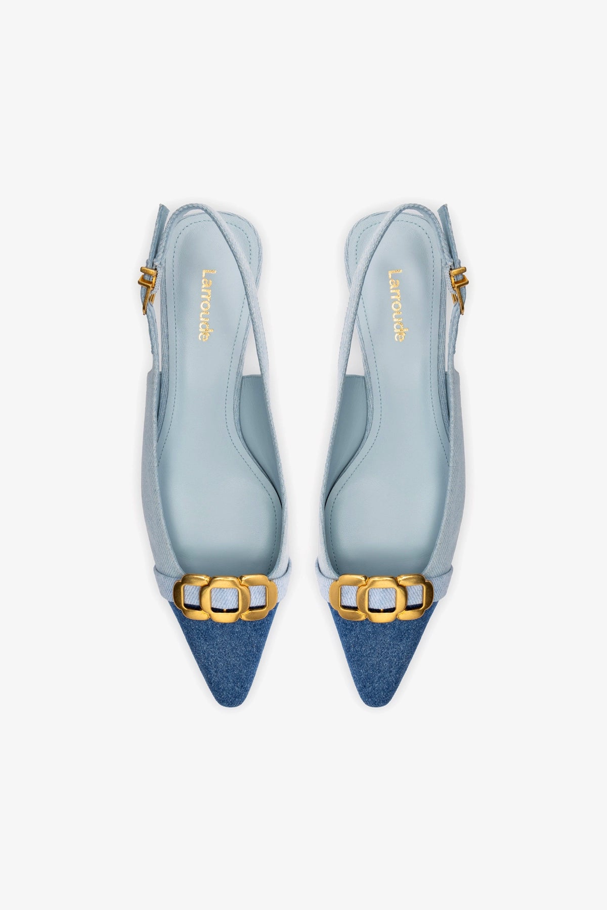 Franca Pump In Blue Denim