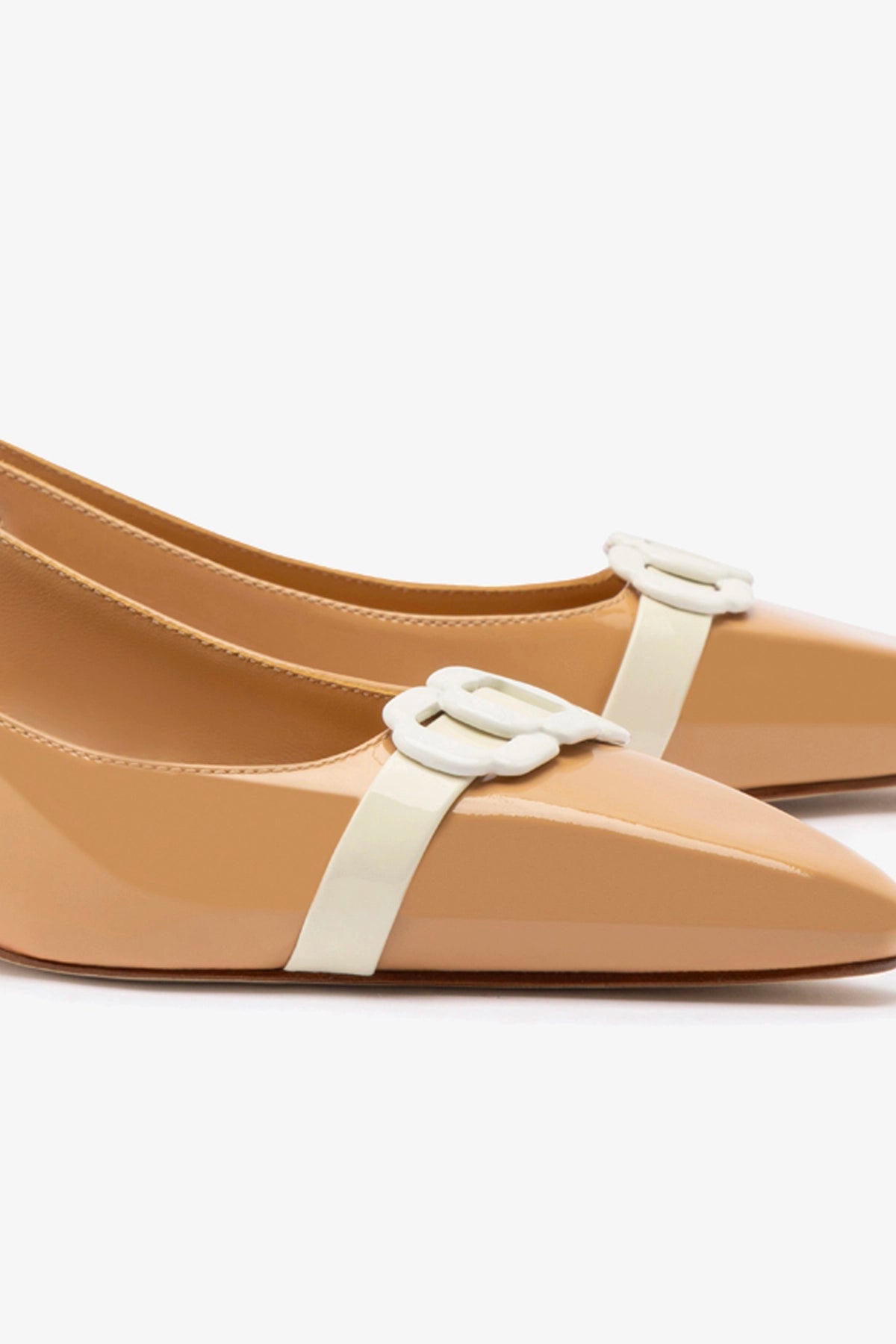 Franca Pump In Tan Patent Leather