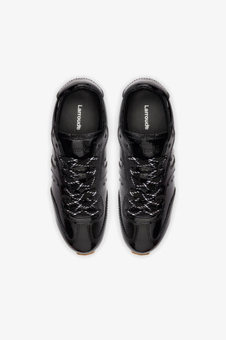 Tênis Stella Couro Verniz Preto