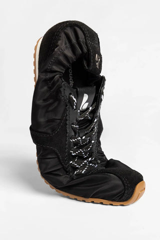 Tênis Stella Lite Nylon e Camurça Preto Sneaker Larroudé