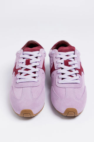 Tênis Stella Camurça Lilás Sneaker Larroudé