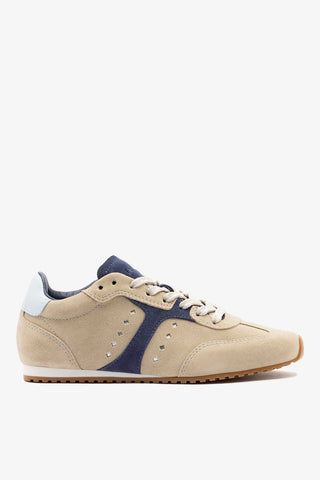 Tênis Stella Camurça Cinza Sneaker Larroudé