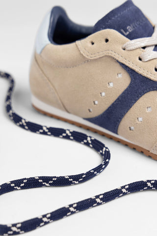 Tênis Stella Camurça Cinza Sneaker Larroudé